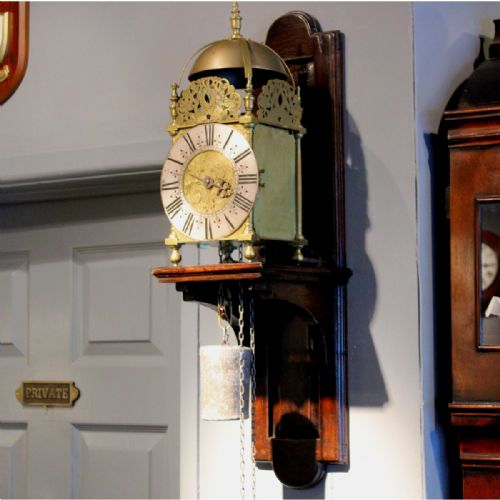 LANTERN CLOCK BY JOSEPH BUCKINGHAM OF LONDON WITH VERGE ESCAPEMENTCIRCA 1690 - ADDITIONAL PHOTO 7