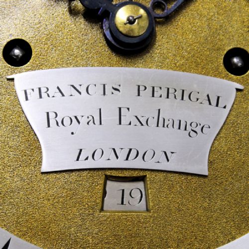 A FINE LONDON MAHOGANY LONGCASE CLOCK BY FRANCIS PERIGAL LONDON LONG CASECIRCA 1770 - ADDITIONAL PHOTO 3