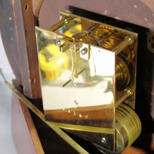 ENGLISH FUSEE DROP DIAL IN A WALNUT CASE BY THOMAS SLY OF SALISBURYCIRCA 1870 - ADDITIONAL PHOTO 3
