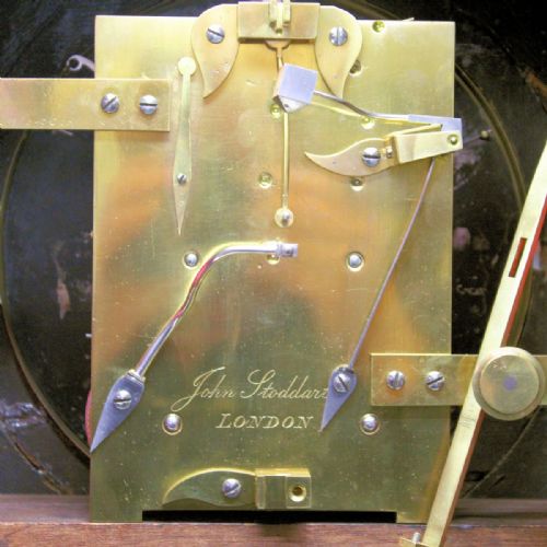 BRACKET CLOCK BY JOHN STODDART LONDON IN A ROSEWOOD CASECIRCA 1840 - ADDITIONAL PHOTO 10