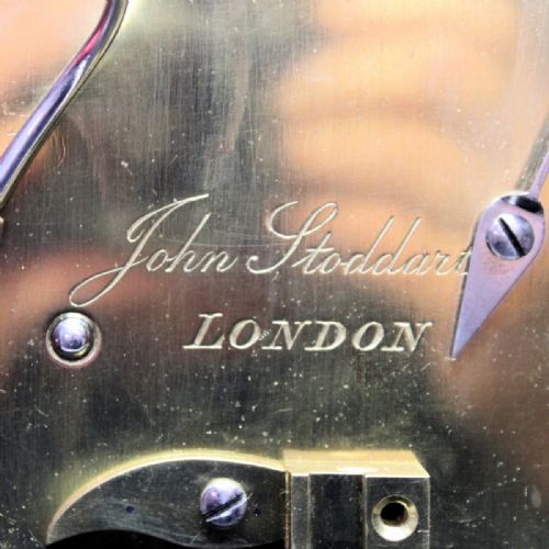 BRACKET CLOCK BY JOHN STODDART LONDON IN A ROSEWOOD CASECIRCA 1840 - ADDITIONAL PHOTO 11