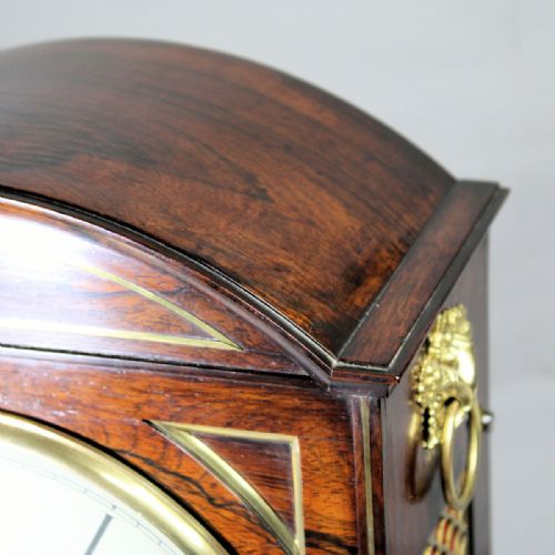 BRACKET CLOCK BY JOHN STODDART LONDON IN A ROSEWOOD CASECIRCA 1840 - ADDITIONAL PHOTO 13