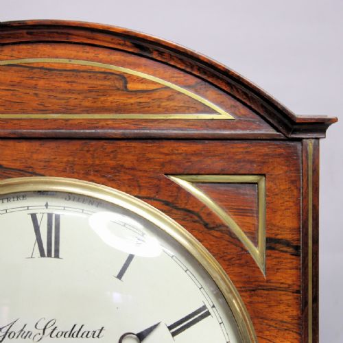 BRACKET CLOCK BY JOHN STODDART LONDON IN A ROSEWOOD CASECIRCA 1840 - ADDITIONAL PHOTO 15