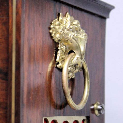 BRACKET CLOCK BY JOHN STODDART LONDON IN A ROSEWOOD CASECIRCA 1840 - ADDITIONAL PHOTO 17