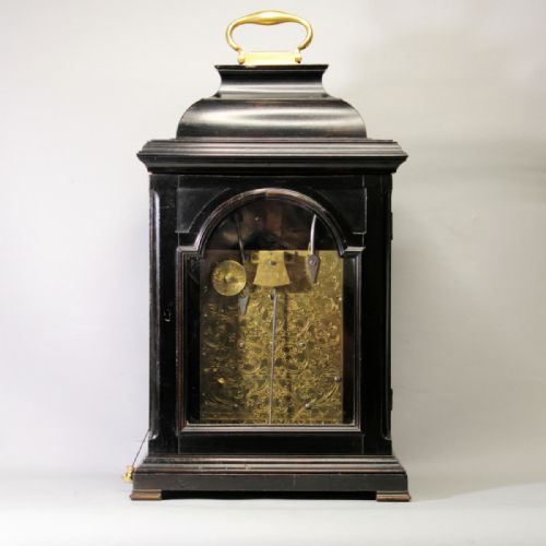A GOOD AND SLIGHTLY SMALLER QUARTER REPEATING VERGE ESCAPEMENT BRACKET CLOCK BY ANDREW MARCHANT OF LONDONCIRCA 1745 - ADDITIONAL PHOTO 3