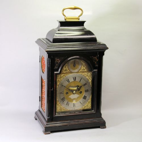 A GOOD AND SLIGHTLY SMALLER QUARTER REPEATING VERGE ESCAPEMENT BRACKET CLOCK BY ANDREW MARCHANT OF LONDONCIRCA 1745 - ADDITIONAL PHOTO 5