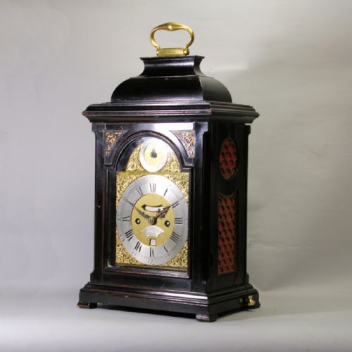 A GOOD AND SLIGHTLY SMALLER QUARTER REPEATING VERGE ESCAPEMENT BRACKET CLOCK BY ANDREW MARCHANT OF LONDONCIRCA 1745 - ADDITIONAL PHOTO 7