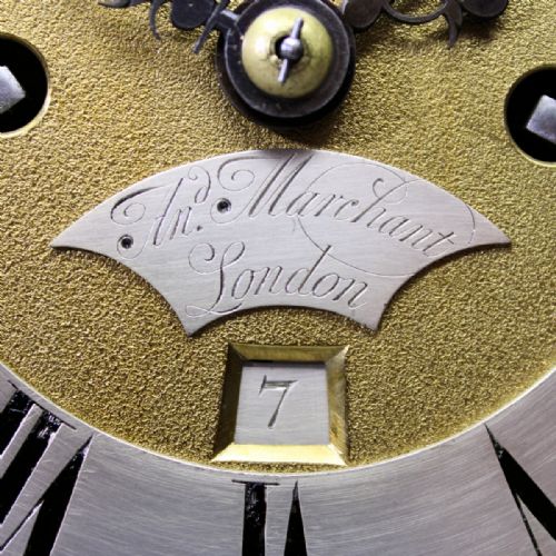 A GOOD AND SLIGHTLY SMALLER QUARTER REPEATING VERGE ESCAPEMENT BRACKET CLOCK BY ANDREW MARCHANT OF LONDONCIRCA 1745 - ADDITIONAL PHOTO 10