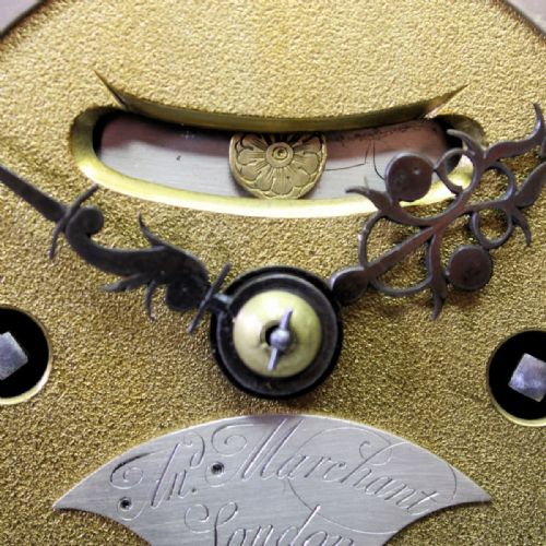 A GOOD AND SLIGHTLY SMALLER QUARTER REPEATING VERGE ESCAPEMENT BRACKET CLOCK BY ANDREW MARCHANT OF LONDONCIRCA 1745 - ADDITIONAL PHOTO 11