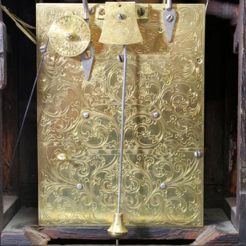 A GOOD AND SLIGHTLY SMALLER QUARTER REPEATING VERGE ESCAPEMENT BRACKET CLOCK BY ANDREW MARCHANT OF LONDONCIRCA 1745 - ADDITIONAL PHOTO 12