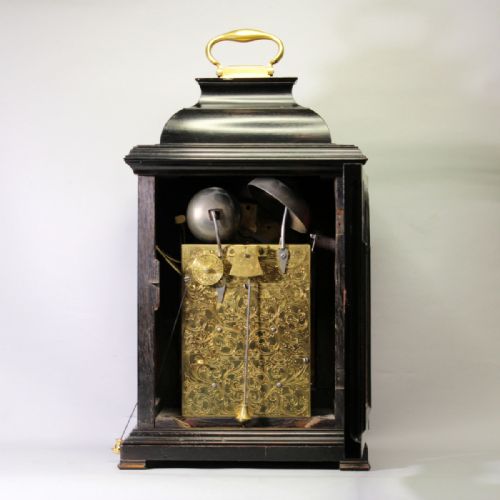 A GOOD AND SLIGHTLY SMALLER QUARTER REPEATING VERGE ESCAPEMENT BRACKET CLOCK BY ANDREW MARCHANT OF LONDONCIRCA 1745 - ADDITIONAL PHOTO 13