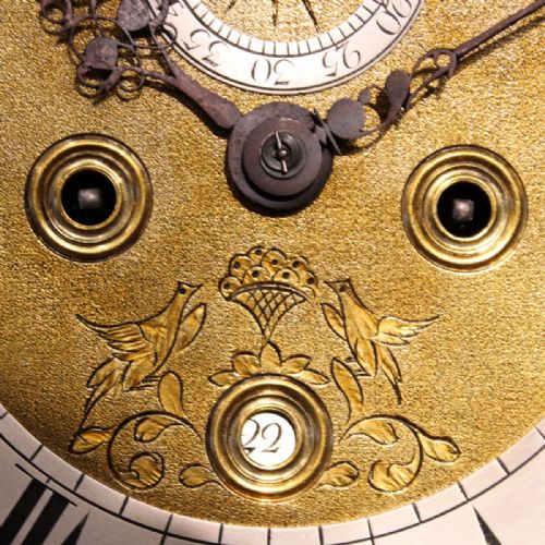 A RED TORTOISESHELL LACQUER CHINOISERIE LONGCASE CLOCK BY JOHN WOSTER OF LONDON LONG CASECIRCA 1720 - ADDITIONAL PHOTO 6