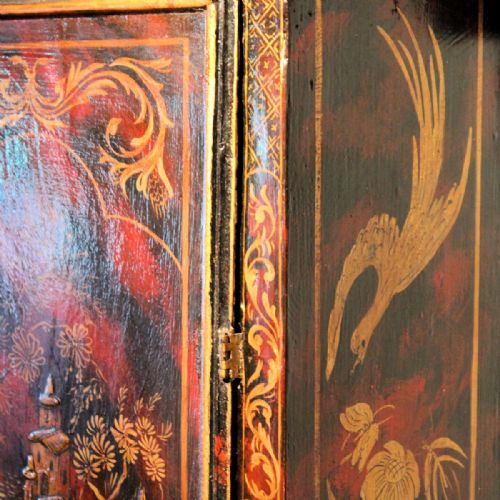 A RED TORTOISESHELL LACQUER CHINOISERIE LONGCASE CLOCK BY JOHN WOSTER OF LONDON LONG CASECIRCA 1720 - ADDITIONAL PHOTO 11