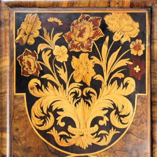 WALNUT AND FLORAL MARQUETRY 8 DAY LONGCASE CLOCK BY JOHN MARTIN LONDON LONG CASECIRCA 1690 - ADDITIONAL PHOTO 5