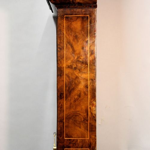 WALNUT AND FLORAL MARQUETRY 8 DAY LONGCASE CLOCK BY JOHN MARTIN LONDON LONG CASECIRCA 1690 - ADDITIONAL PHOTO 9