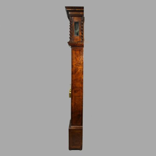 WALNUT AND FLORAL MARQUETRY 8 DAY LONGCASE CLOCK BY JOHN MARTIN LONDON LONG CASECIRCA 1690 - ADDITIONAL PHOTO 10