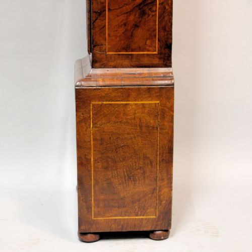 WALNUT AND FLORAL MARQUETRY 8 DAY LONGCASE CLOCK BY JOHN MARTIN LONDON LONG CASECIRCA 1690 - ADDITIONAL PHOTO 11
