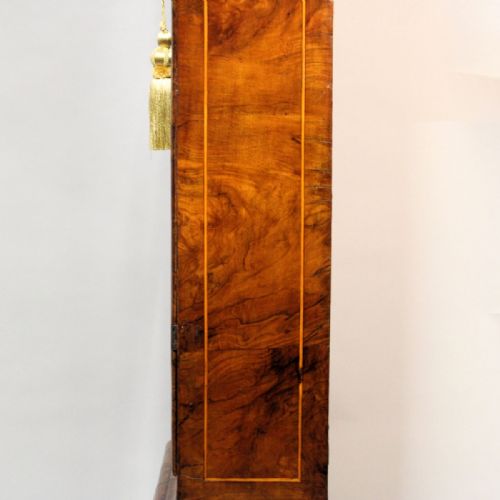 WALNUT AND FLORAL MARQUETRY 8 DAY LONGCASE CLOCK BY JOHN MARTIN LONDON LONG CASECIRCA 1690 - ADDITIONAL PHOTO 12