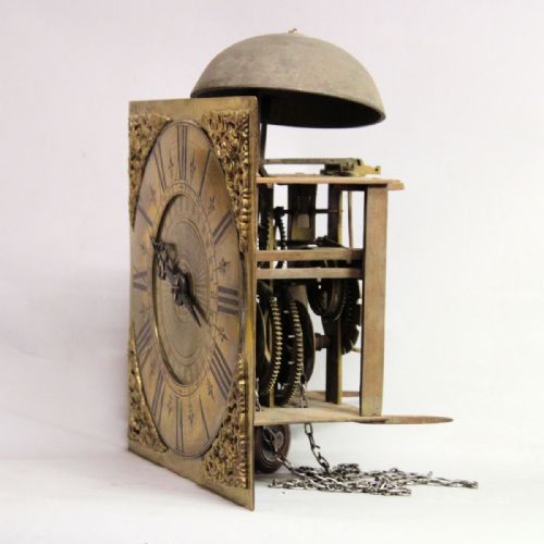 HOOK HOOP AND SPIKES OXFORDSHIRE WALL CLOCKCIRCA 1740 - ADDITIONAL PHOTO 2