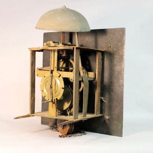 HOOK HOOP AND SPIKES OXFORDSHIRE WALL CLOCKCIRCA 1740 - ADDITIONAL PHOTO 4