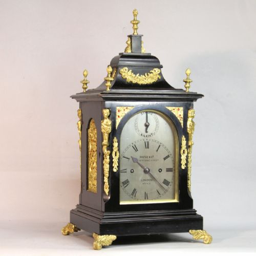 A SMALL FUSEE TABLE CLOCK BY PAYNE CO LONDONCIRCA 1875 - ADDITIONAL PHOTO 1