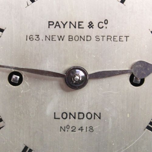 A SMALL FUSEE TABLE CLOCK BY PAYNE CO LONDONCIRCA 1875 - ADDITIONAL PHOTO 7