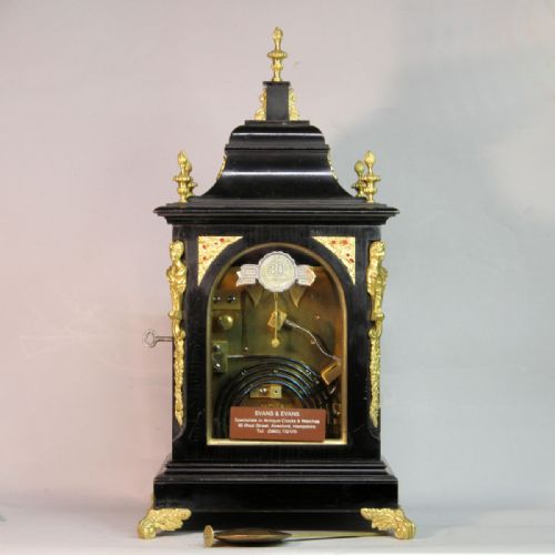 A SMALL FUSEE TABLE CLOCK BY PAYNE CO LONDONCIRCA 1875 - ADDITIONAL PHOTO 8