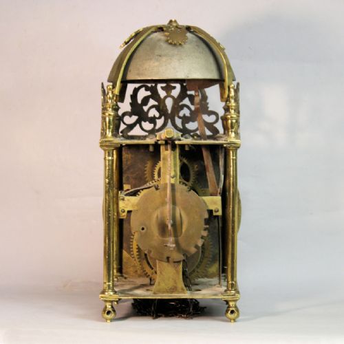 ENGLISH LANTERN CLOCK ATTRIBUTED TO JAMES OGDEN SENIOR OF SOYLAND WEST YORKSHIRECIRCA LATE 17TH CENTURY - ADDITIONAL PHOTO 2