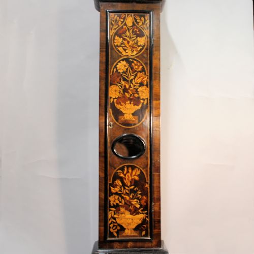 AN IMPORTANT AND RARE EARLY ENGLISH SMALL MARQUETRY LONGCASE CLOCK ATTRIBUTED TO NATHANIEL PYNE LONG CASECIRCA 1685 - ADDITIONAL PHOTO 6