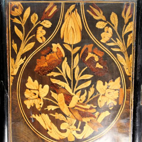 AN IMPORTANT AND RARE EARLY ENGLISH SMALL MARQUETRY LONGCASE CLOCK ATTRIBUTED TO NATHANIEL PYNE LONG CASECIRCA 1685 - ADDITIONAL PHOTO 10