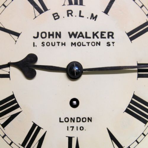 A BRITISH RAILWAYS FUSEE DIAL CLOCK WITH AN 8 DIAL BY JOHN WALKER LONDONCIRCA 1880 - ADDITIONAL PHOTO 6