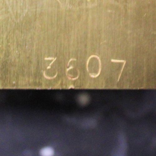 A GREAT WESTERN RAILWAY DROPDIAL FUSEE WALL CLOCK MAHOGANY CASE AND NUMBERED 3607CIRCA 1870 - ADDITIONAL PHOTO 6