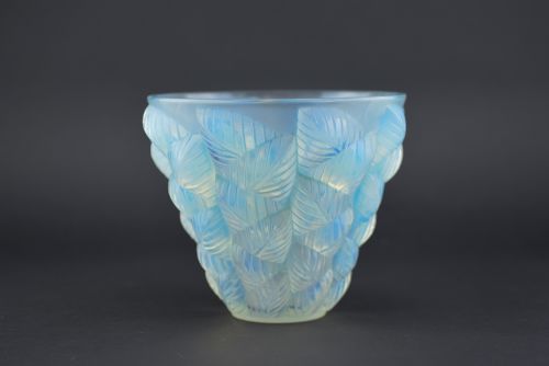 Rene Lalique Opalescent Moissac Vase
