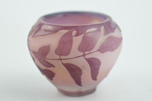 Galle Cameo Glass Vase