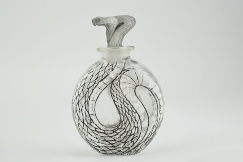 R Lalique Serpent Perfume Bottle