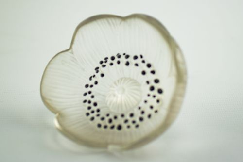 Rene Lalique Anemone Paperweight