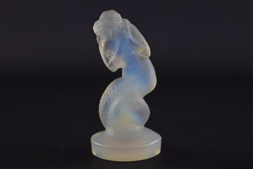 Rene Lalique Opalescent Naiade Statuette 1920