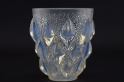 Rene Lalique Opalescent Rampillon Vase