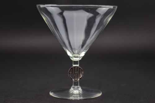 Rene Lalique Monogramme Champagne Glass
