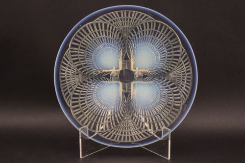 Rene Lalique Opalescent Coquilles Plate No4