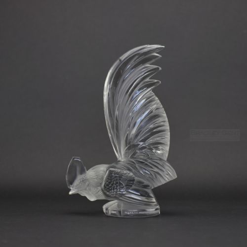 Rene Lalique Coq Nain Car Mascot 1928