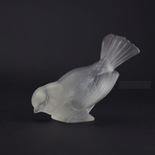 Rene Lalique Moineau Hardi Paperweight