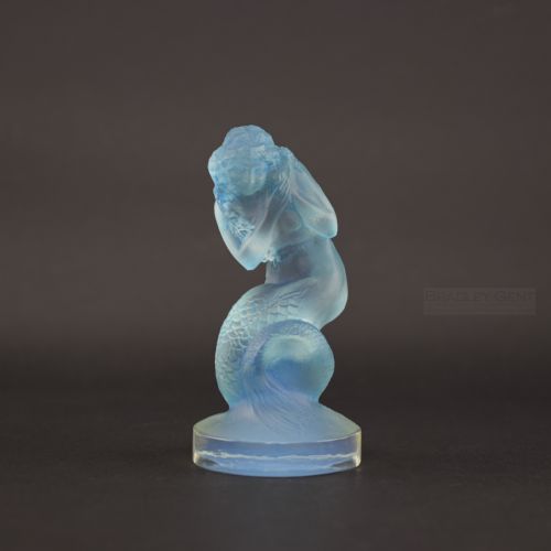 Rene Lalique Opalescent Naiade Car Mascot/paperweight