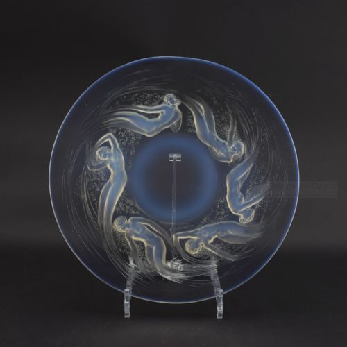 Rene Lalique Ondines Plate
