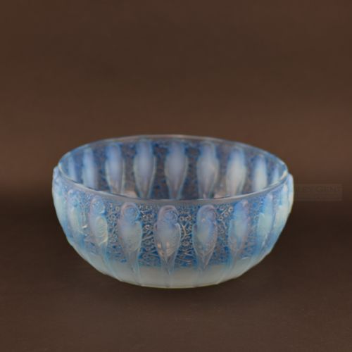 Rene Lalique Perruches Bowl