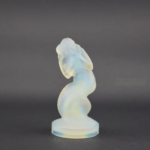Rene Lalique Opalescent Naiade Car Mascot/paperweight