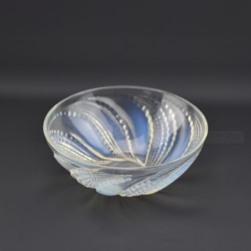 RENE LALIQUE FLEURONS BOWL C1935 - ADDITIONAL PHOTO 2