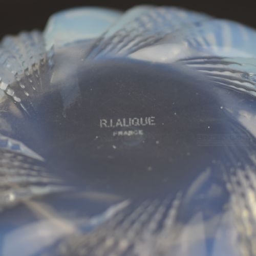 RENE LALIQUE FLEURONS BOWL C1935 - ADDITIONAL PHOTO 3