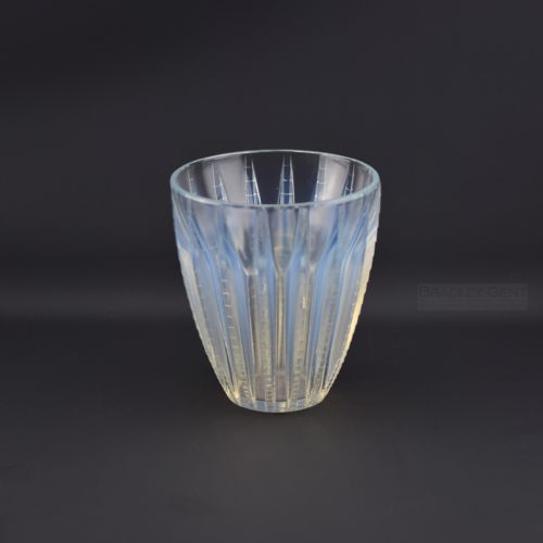 Rene Lalique Opalescent Chamonix Vase C1933