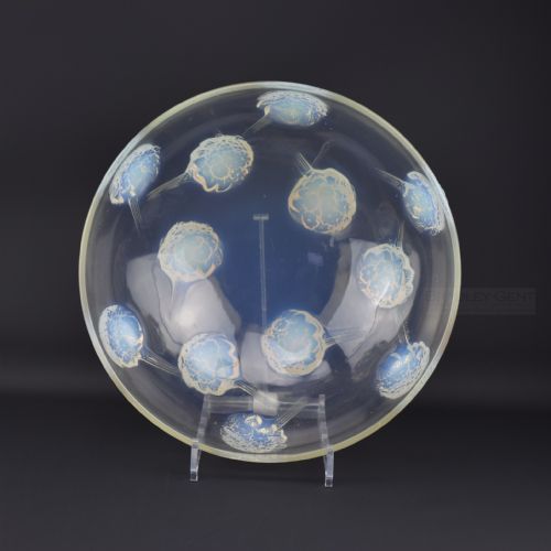 Rene Lalique Opalescent Tournon Bowl 1928